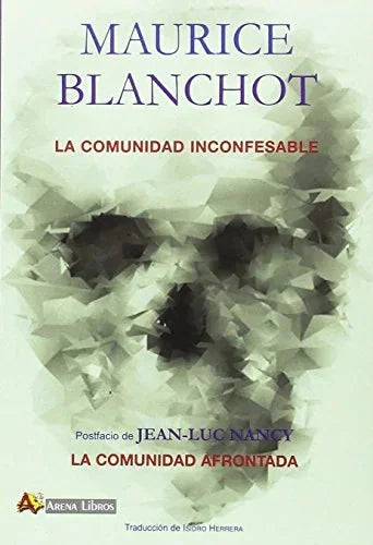 Libro LA COMUNIDAD INCONFESABLE de BLANCHOT MAURICE en Colombia, filosofia
