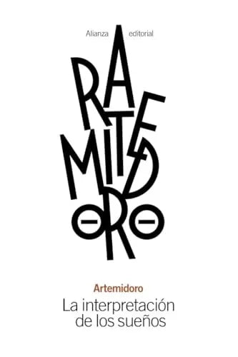 Libro LA INTERPRETACION DE LOS SUEÑOS de ARTEMIDORO en Colombia, literatura