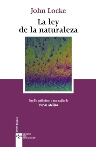 Libro LA LEY DE LA NATURALEZA de LOCKE JOHN en Colombia, filosofia