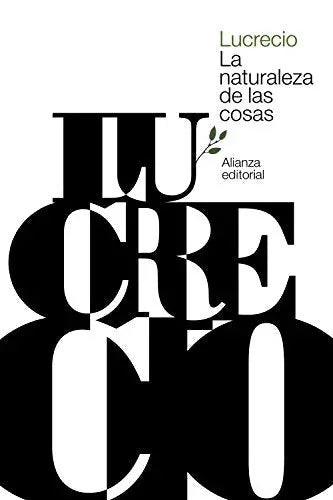 Libro LA NATURALEZA DE LAS COSAS de LUCRECIO en Colombia, filosofia