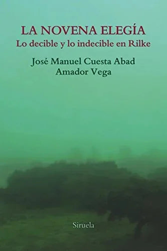 Libro LA NOVENA ELEGIA LO DECIBLE Y LO INDECI de CUESTA ABAD JOSE MANUEL en Colombia, ensayo literario