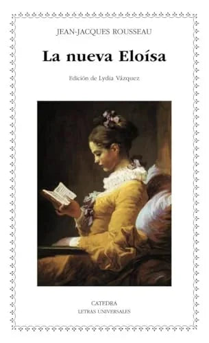 Libro LA NUEVA ELOISA de ROUSSEAU JEAN-JACQUES en Colombia, literatura