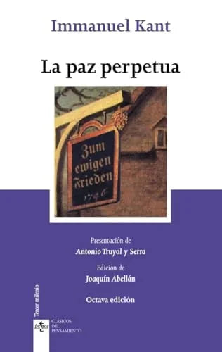 Libro LA PAZ PERPETUA de KANT IMMANUEL en Colombia, filosofia