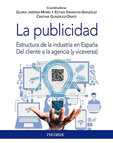 Libro LA PUBLICIDAD de JIMENEZ-MARINGLORIA- SIMANCAS- en Colombia, publicidad