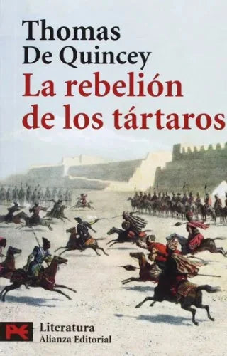 Libro LA REBELION DE LOS TARTAROS de DE QUINCEY THOMAS en Colombia, literatura