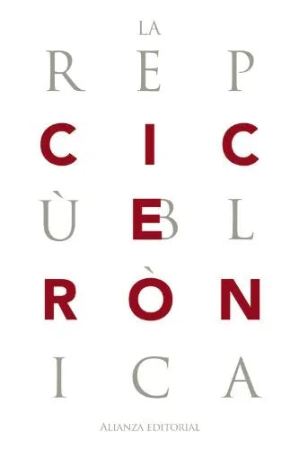 Libro LA REPUBLICA de CICERON en Colombia, politica