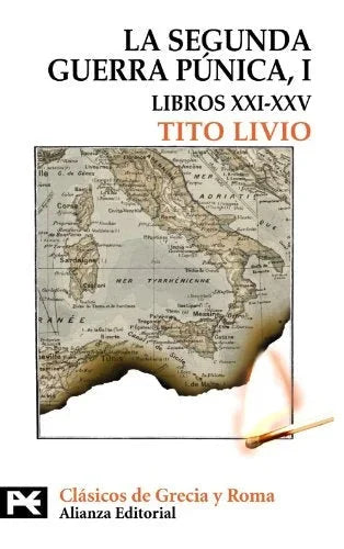 Libro LA SEGUNDA GUERRA PUNICA (TOMO I: LIBROS XXI XXV) de TITO LIVIO en Colombia, historia