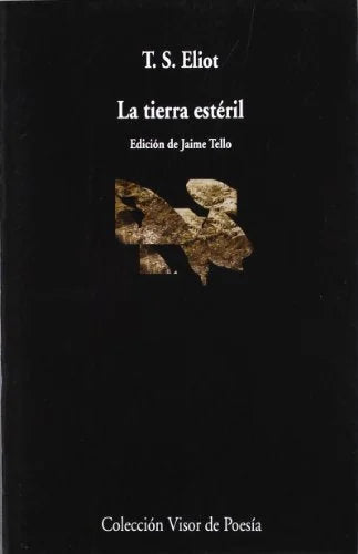 Libro LA TIERRA ESTERIL de ELLIOT T.C en Colombia, poesia