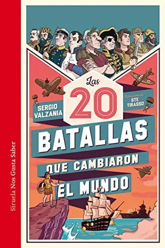 Libro LAS 20 BATALLAS QUE CAMBIARON EL MUNDO de VALZANIA SERGIO en Colombia, juvenil