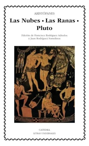 Libro LAS NUBES LAS RANAS PLUTO de ARISTOFANES en Colombia, literatura