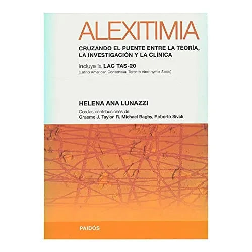 Libro Alexitimia, Cruzando El Puente Entre La