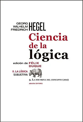 Libro CIENCIA DE LA LOGICA VOL II LOGICA SUBJETIVA de HEGEL G.W.F. en Colombia, filosofia