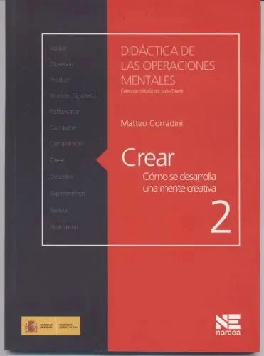 Libro Crear, Como Se Desarrolla Una Mente Crea