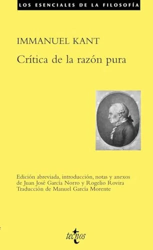Libro CRITICA DE LA RAZON PURA EDICION ABREVIADA de KANT INMANUEL en Colombia, filosofia