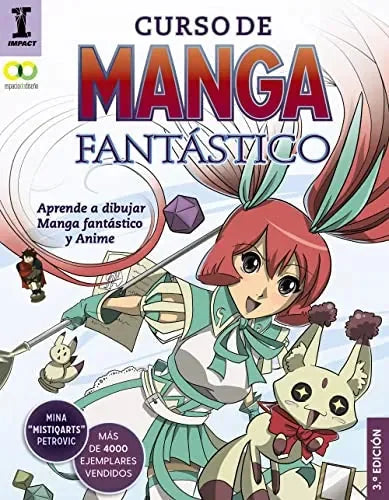 Libro Curso De Manga Fantastico Aprende A Dibu