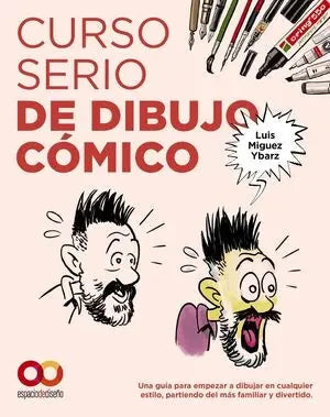 Libro CURSO SERIO DE DIBUJO CÓMICO de MIGUEZ YBARZ LUIS en Colombia, diseño
