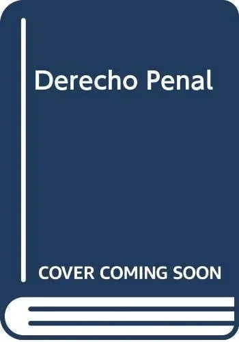 Libro Derecho Penal, Parte General