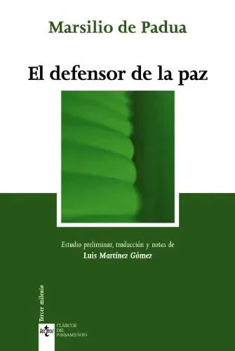 Libro El Defensor De La Paz