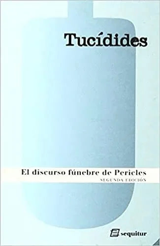 Libro El Discurso Funebre De Pericles