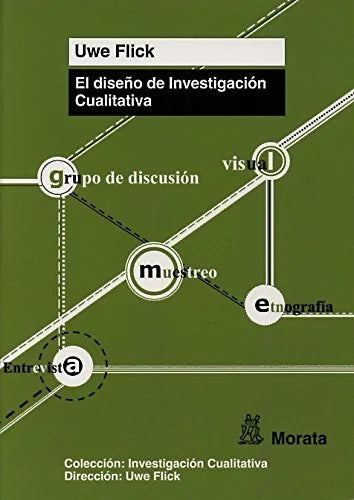 Libro EL DISEÑO DE INVESTIGACION CUALITATIVA de FLICK UWE en Colombia, investigacion