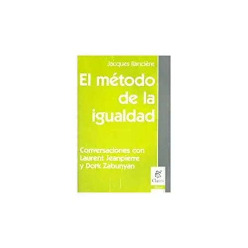 Libro El Metodo De La Igualdad