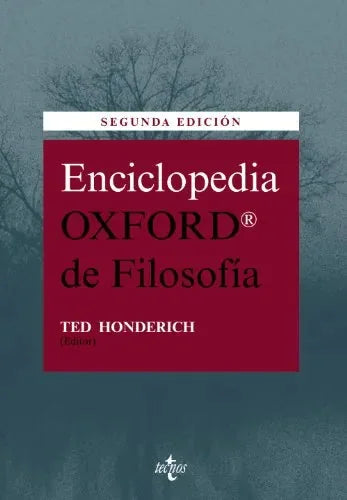 Libro ENCICLOPEDIA OXFOR DE FILOSOFIA