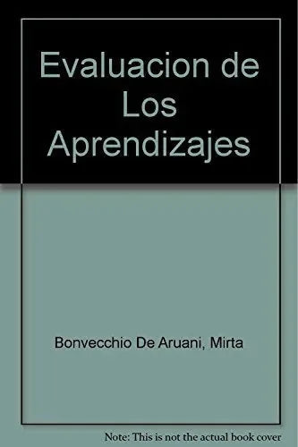 Libro Evaluacion De Los Aprendizajes