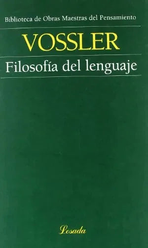 Libro Filosofia Del Lenguaje