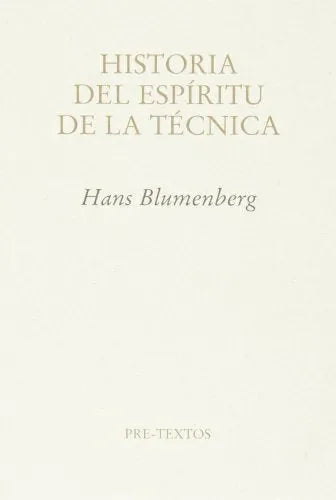 Historia Del Espiritu De La Tecnica - Icaro Libros