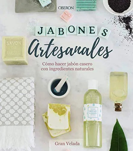 Libro JABONES ARTESANALES de GRAN VELADA en Colombia, manualidades