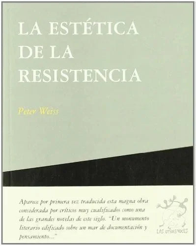 Libro La Estetica De La Resistencia