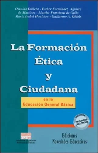 Libro La Formacion Etica Y Ciudadania