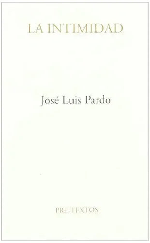 Libro La Intimidad