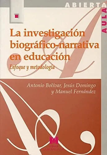 Libro La Investigacion Biografico-Narrativa
