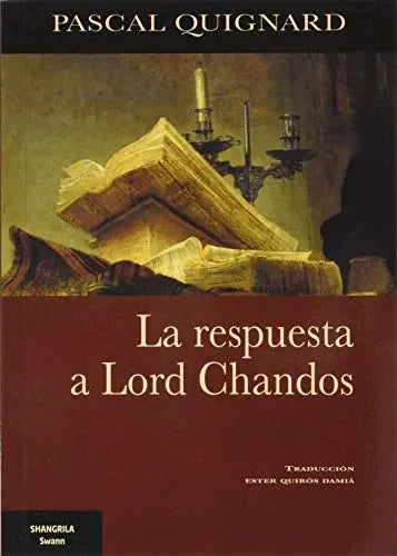 Libro La Respuesta A Lord Chandos