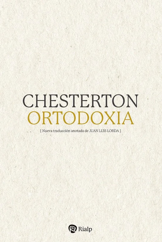 Libro ORTODOXIA de CHESTERTON G.K. en Colombia, teologia
