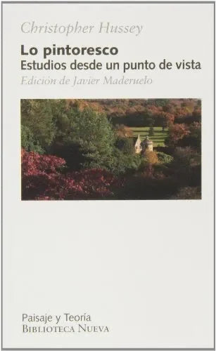 Libro Lo Pintoresco, Estudios Sobre Un Punto D