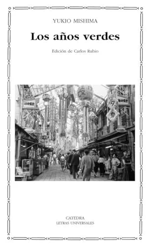 Libro LOS AÑOS VERDES de MISHIMA YUKIO en Colombia, literatura