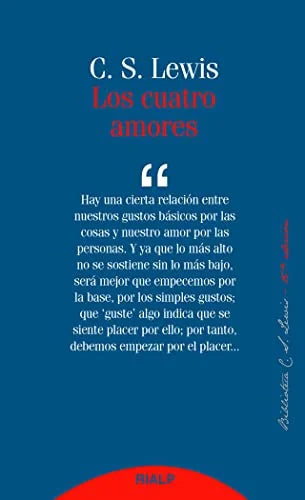 Libro LOS CUATRO AMORES de LEWIS C.S. en Colombia, literatura