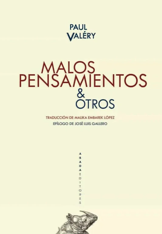 Libro Malos Pensamientos & Otros