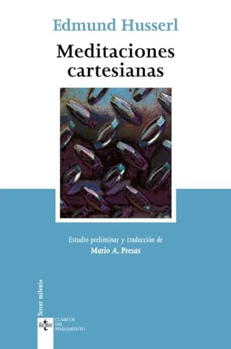 Libro MEDITACIONES CARTESIANAS de HUSSERL EDMUND en Colombia, filosofia