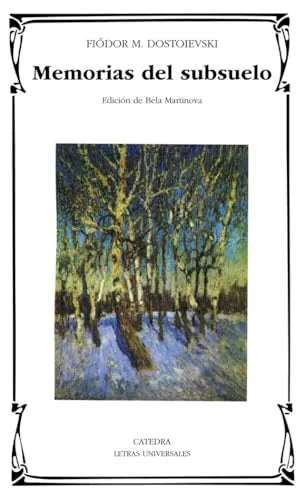 Libro MEMORIAS DEL SUBSUELO de DOSTOIEVSKI FIODOR M. en Colombia, literatura