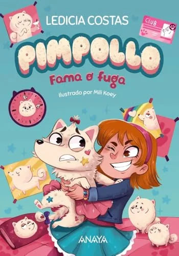 Libro PIMPOLLO 3: FAMA O FUGA LA NUEVA AVENTURA DEL PERRO INFLUENCER de COSTAS LEDICIA en Colombia, infantil
