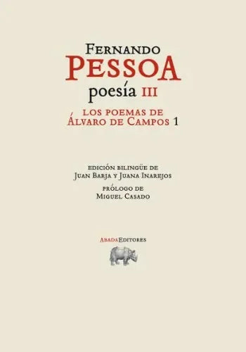 Libro Poesia Iii Los Poemas De Alvaro De Campo