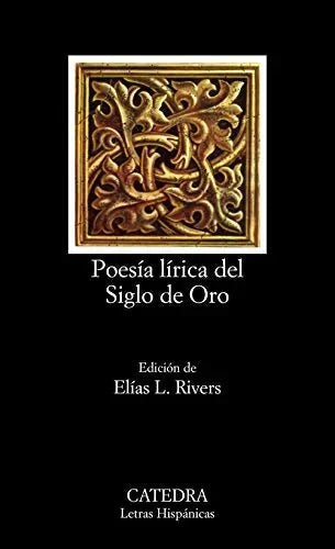 Libro Poesia Lirica Del Siglo De Oro