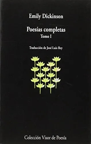 Libro POESIAS COMPLETAS VOL I DICKINSON de DICKINSON EMILY en Colombia, poesia