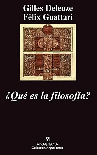 Libro Que Es La Filosofia?