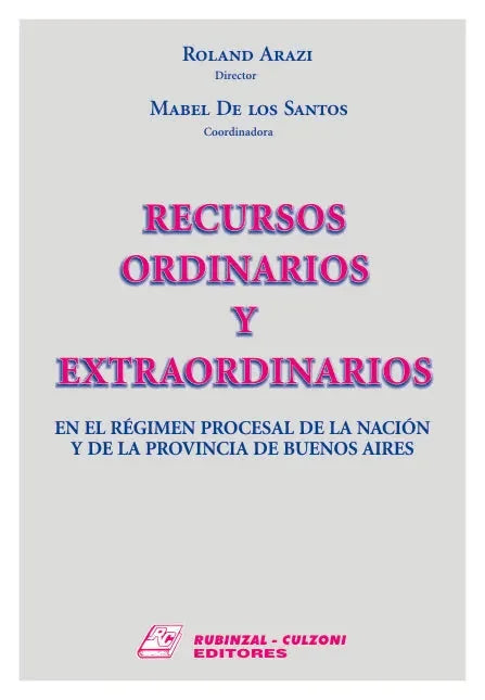 Libro Recursos Ordinarios Y Extraordinarios