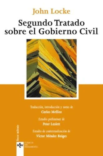 Libro SEGUNDO TRATADO SOBRE EL GOBIERNO CIVIL de LOCKE JOHN en Colombia, filosofia