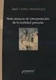 Libro SIETE ENSAYOS DE INTERPRETACION DE LA REALIDAD PERUANA de MARIATEGU JOSE CARLOS en Colombia, historia